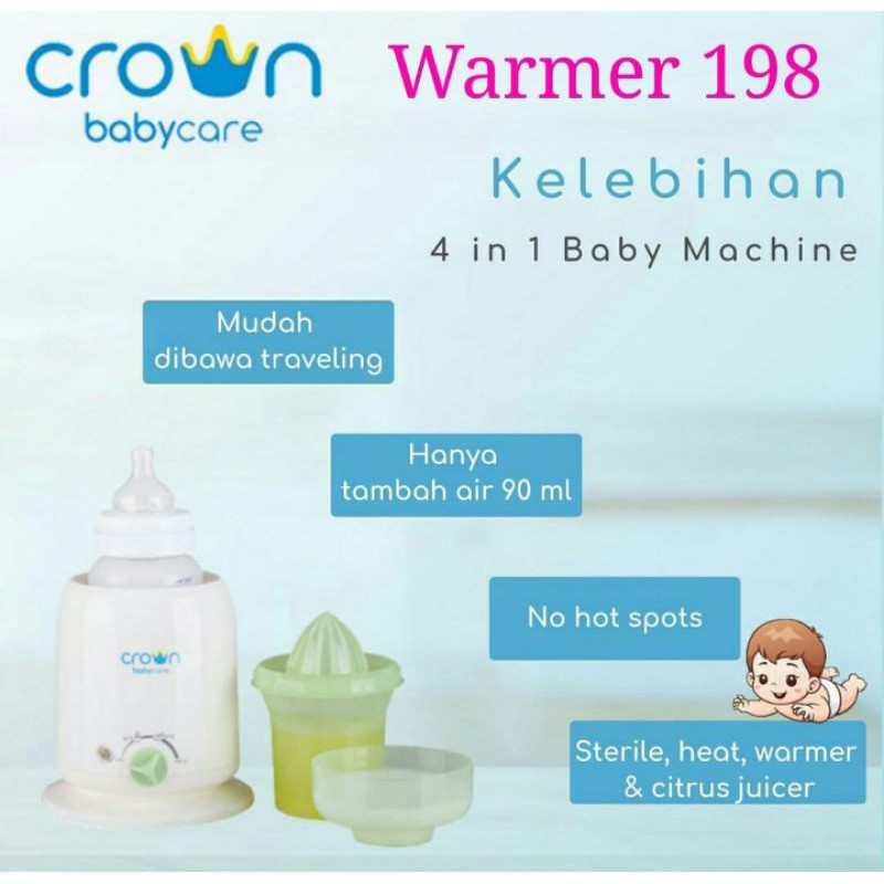 Penghangat / Steril susu bayi Crown