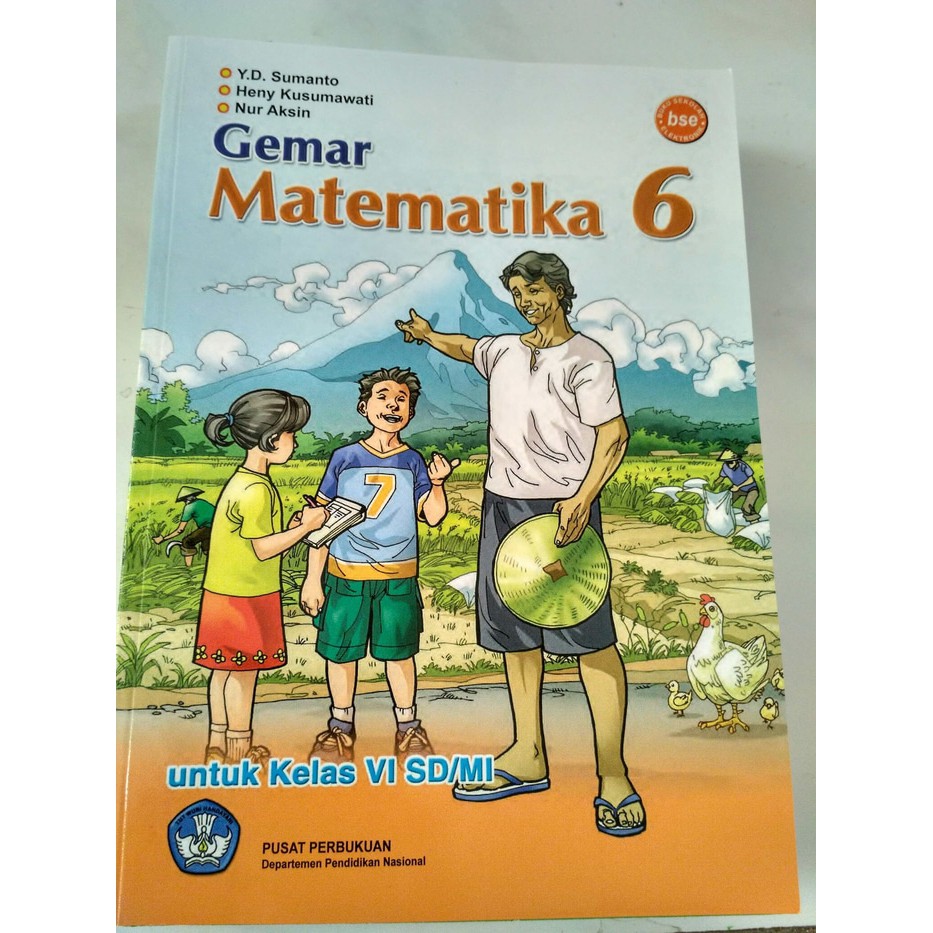 Buku Sekolah Elektronik Gemar Matematika Kelas 6 Sd Shopee Indonesia