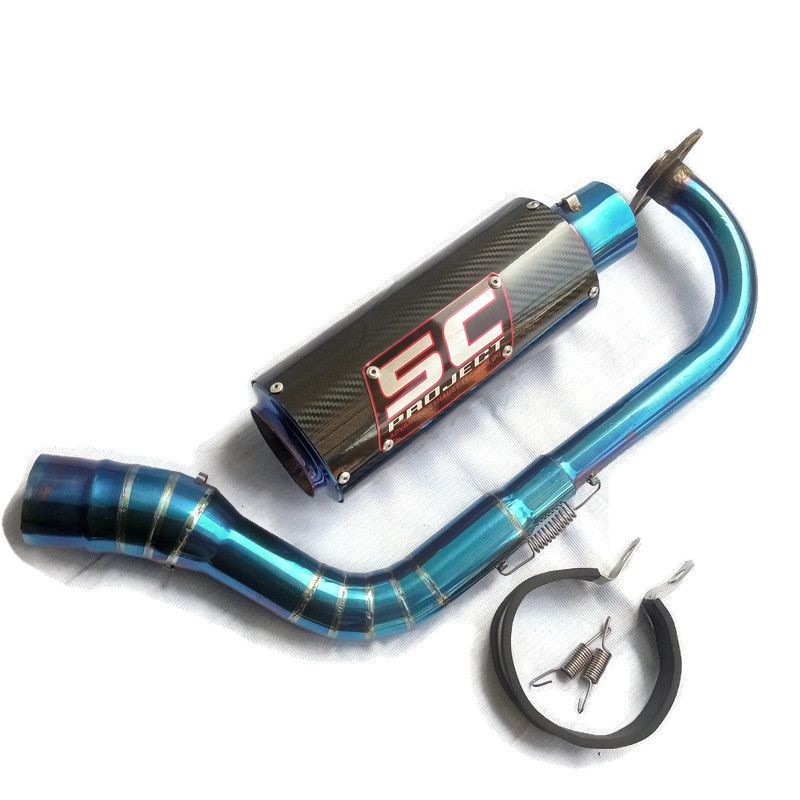 Knalpot Sc project Nmax aerox Lexi Mio j M3 Sporty Soul gt 125 Fino Xeon Vario beat scoopy