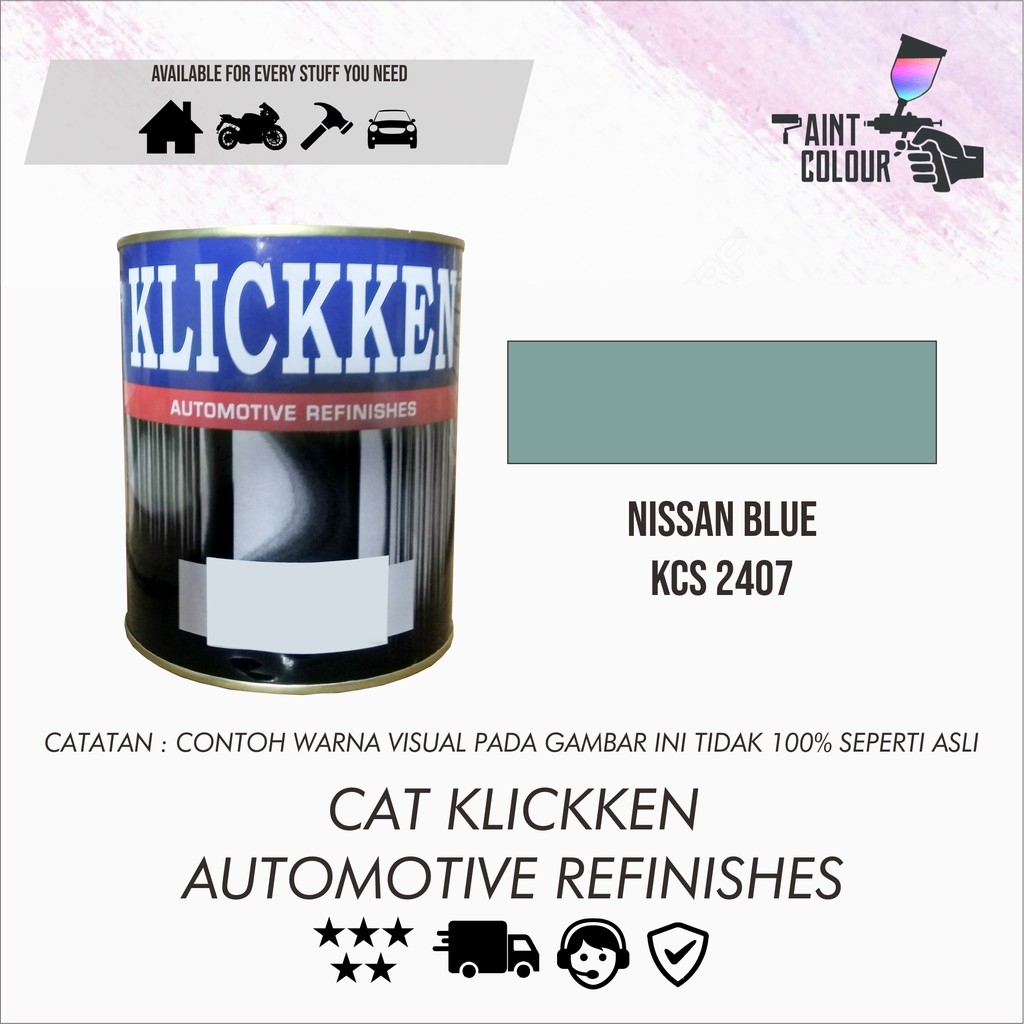 Cat Klickken Automotive Refinishes - Nissan Blue KCS 2407