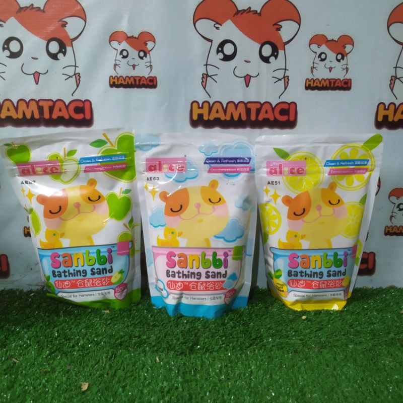 PASIR WANGI/BATHING SAND 500GR HAMSTER/GERBIL/SMALLPETS  SWEET-SANBBI