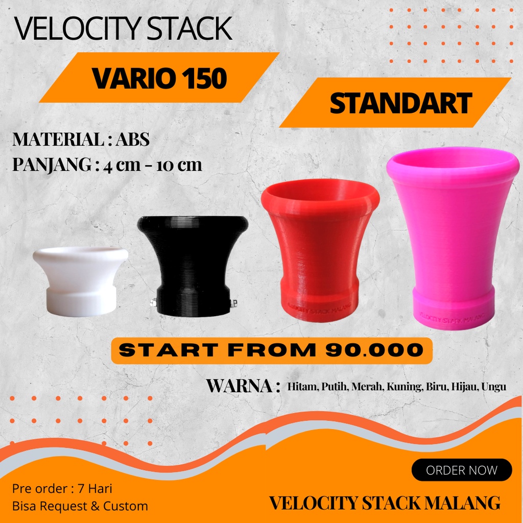 Velocity Stack Honda Vario 150