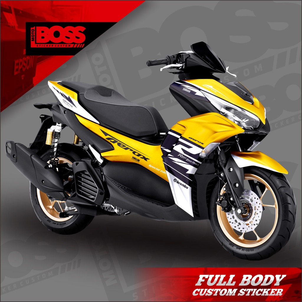 Jual Decal Sticker Yamaha Aerox 155 Connected 2021 2022 Full Body