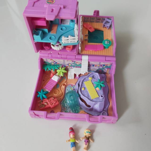 polly pocket surf and swim island
