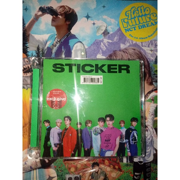 (Jewel only) Jewel Case STICKER Target exclusive NCT 127 TAEIL JOHNNY TAEYONG YUTA DOYOUNG JAEHYUN J