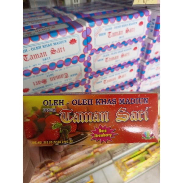 

brem taman sari rasa stroberi