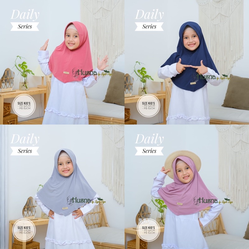 HUSNA | Hijab Daily (xs) Anak