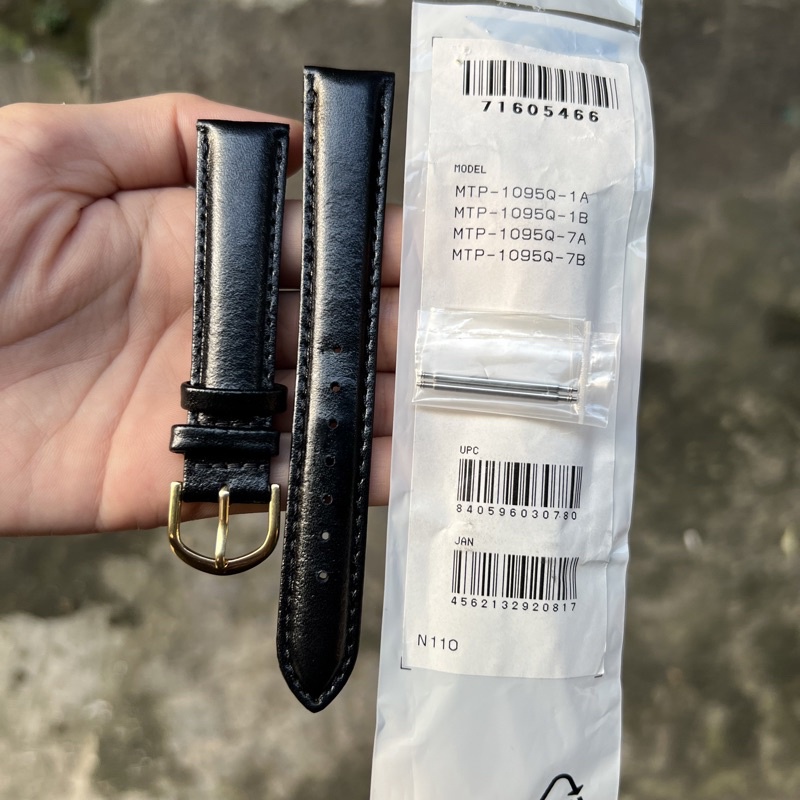 Strap tali jam tangan casio original MTP-1095Q band MTP 1095Q