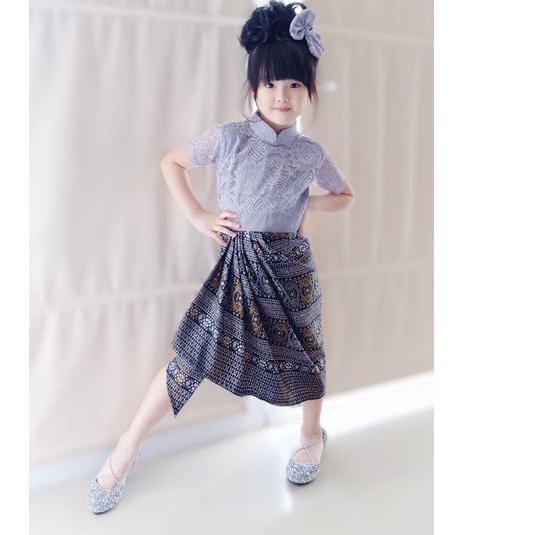 Dress Diajeng Lace Anak Unik/Gaun Pesta/Dress Anak