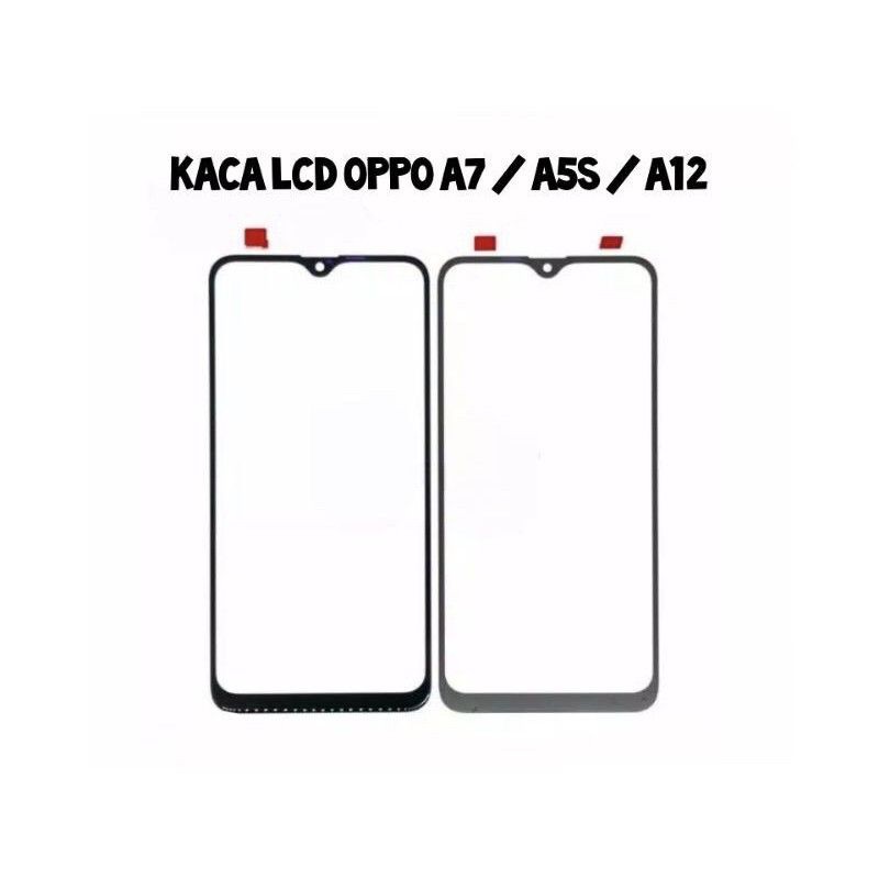 KACA LCD TOUCHSCREEN KACA DEPAN LAYAR OPPO A7 A5S A12 ORIGINAL