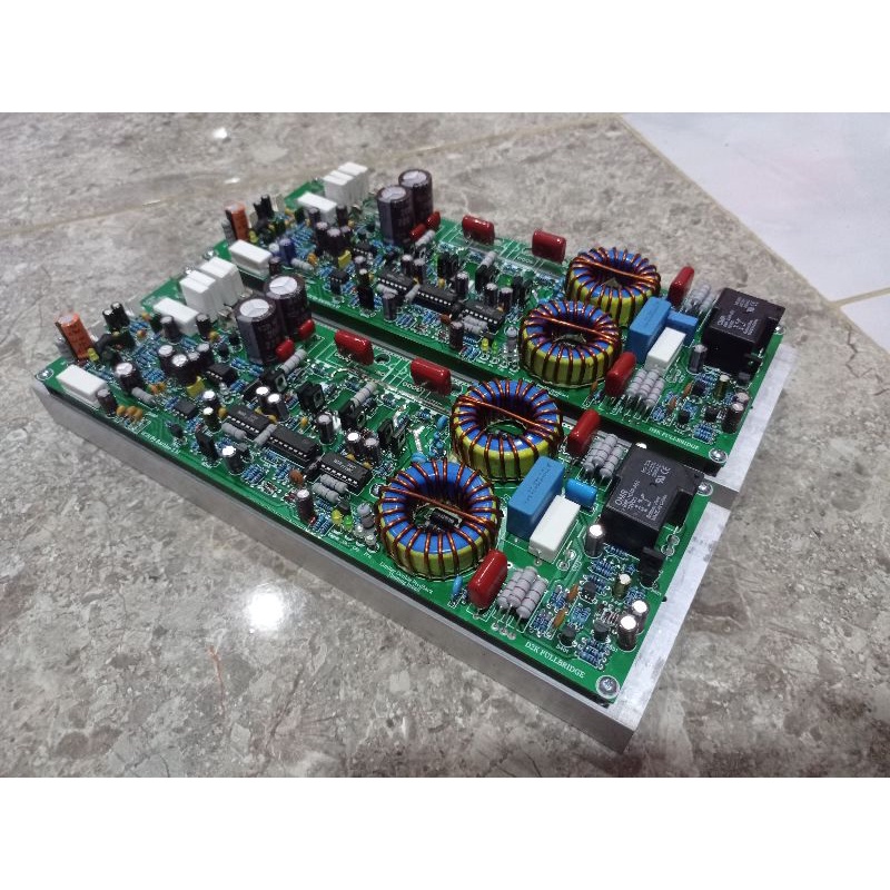 Class D fullbridge dobel feedback limiter D2k power amplifier
