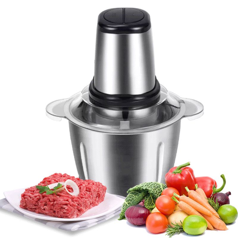 Blender daging stainless 2L /Meat grinder blender stalinless chopper