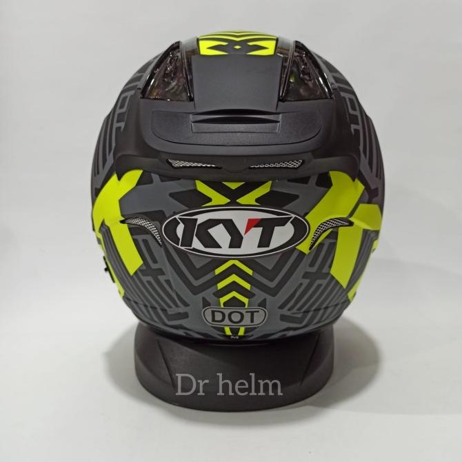 Helm Kyt Galaxy Slide Motif Double Visor