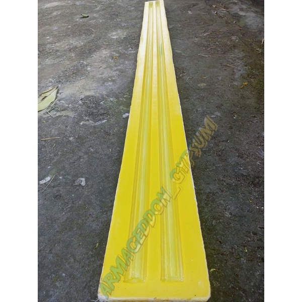 Cetakan Lis biding gypsum Lebar 3cm isi 2