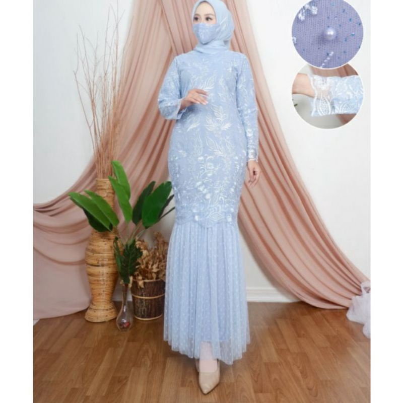 Gamis Duyung Tutu Dott / Kebaya Modern / Gamis / Gamis Duyung / Gamis Modern / Kebaya Wisuda