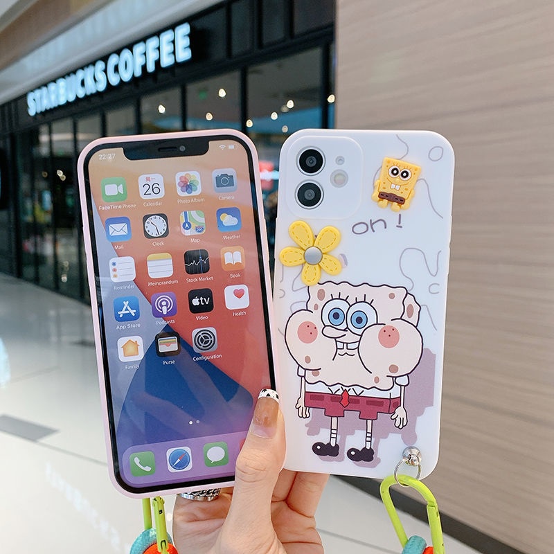 Myroots 3D Case Spongebob - Patrick For Iphone X Xs Max Xr 13 11 12 Pro Max Mini