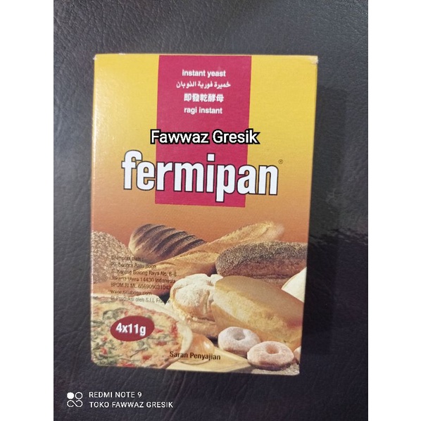 Fermipan / Ragi Instan 11gr - Fernipan Kemasan Sachet