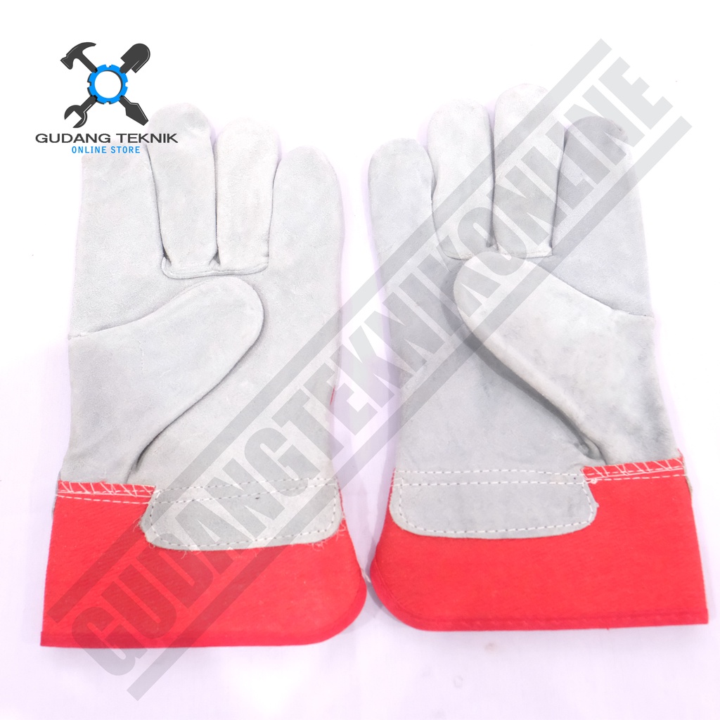 Leather Gloves 10.5&quot; TOTAL TSP14101 / Sarung Tangan Safety Kerja 10.5 Inch TSP 14101