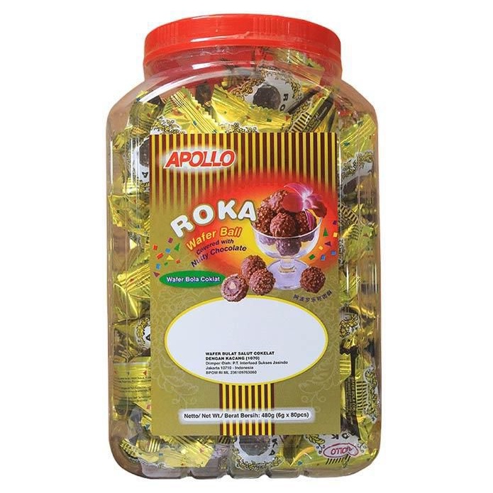 

APOLLO ROKA WAFER BALL TOPLES ISI 70pcs