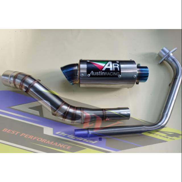 Knalpot racing austin racing cbr150r r15 satriaFu gsx vixion dll