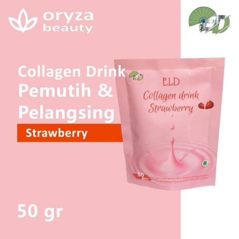 ELD COLLAGEN DRINK PEMUTIH & PELANGSING BADAN DISTRIBUTOR RESMI
