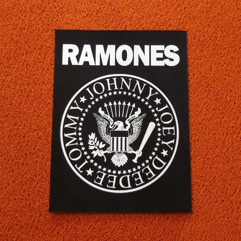 BACKPATCH  SABLON RAMONES BESAR PREMIUM