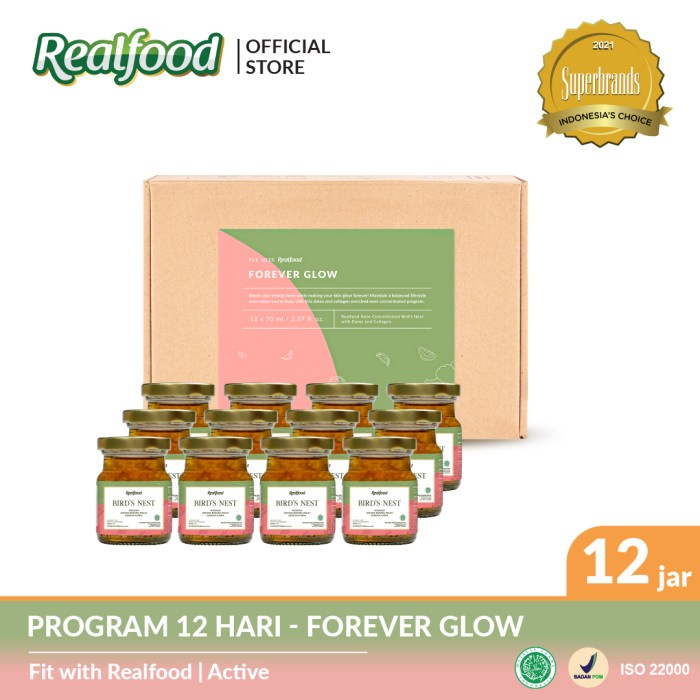 

MINUM-SIAP-DRINK-TO-READY- REALFOOD FOREVER GLOW FORMULAI SARANG BURUNG WALET + KURMA & KOLAGEN