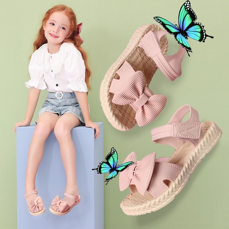 Hnk Sepatu sandal anak perempuan Tali | Bowknot Sandal