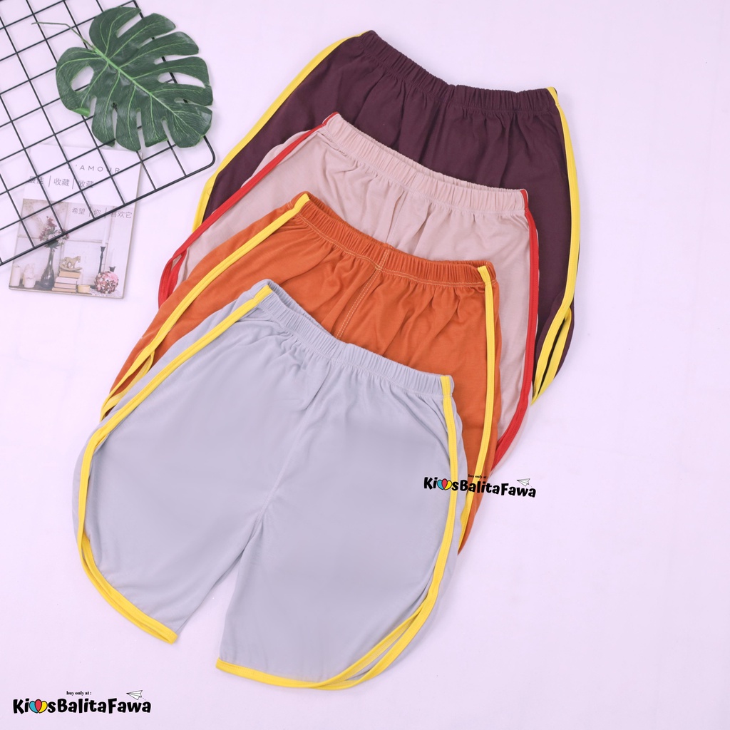 List Short Pants Wanita fit to XXL / Celana Pendek Polos Dewasa Dalaman Pendek Murah Adem Babycinnamon