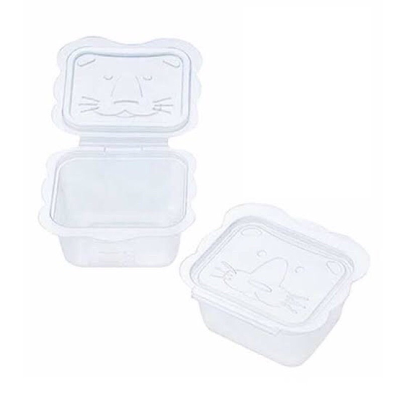 Richell OT Animal Food Container Wadah Penyimpan MPASI Bayi Traveling Bepergian Reuse Bisa disteril Aman Micro dan Freezer