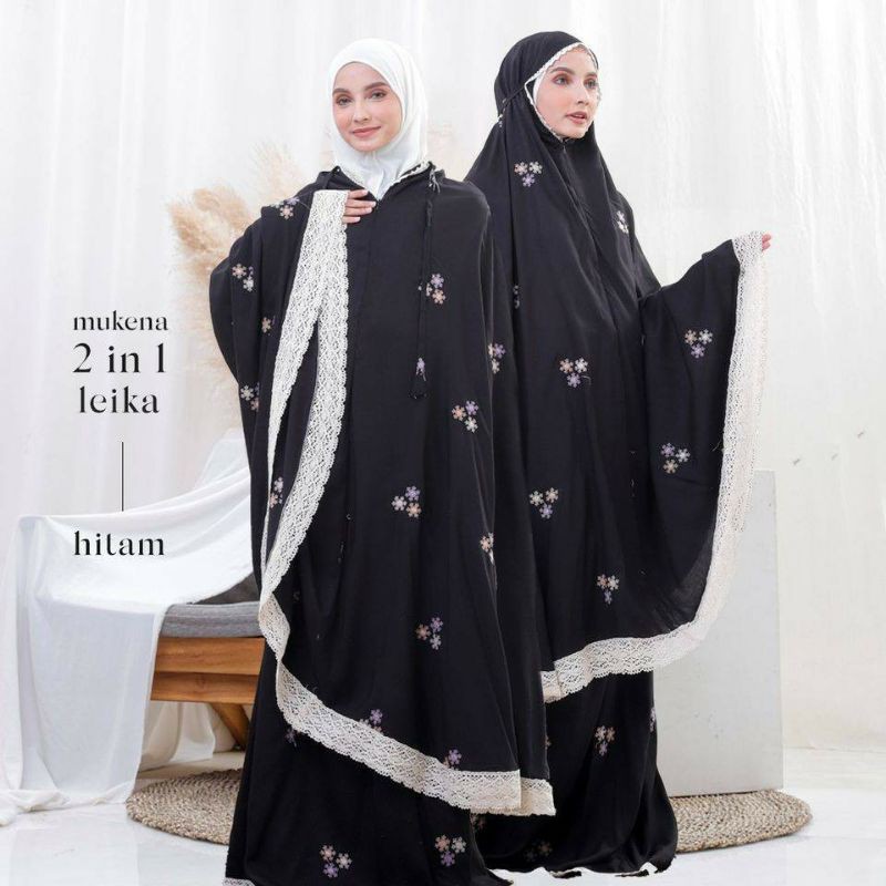 Mukena Dewasa Leika Rayon Jumbo