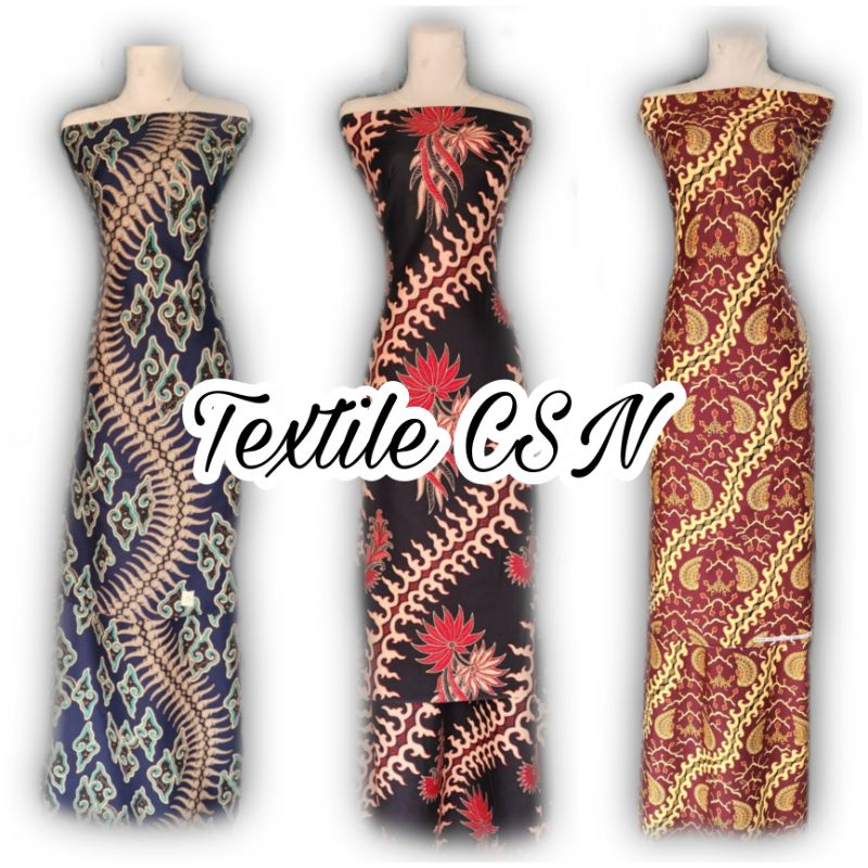Kain Batik Meteran Batik Katun Meteran 40s || harga per 0,5 meter