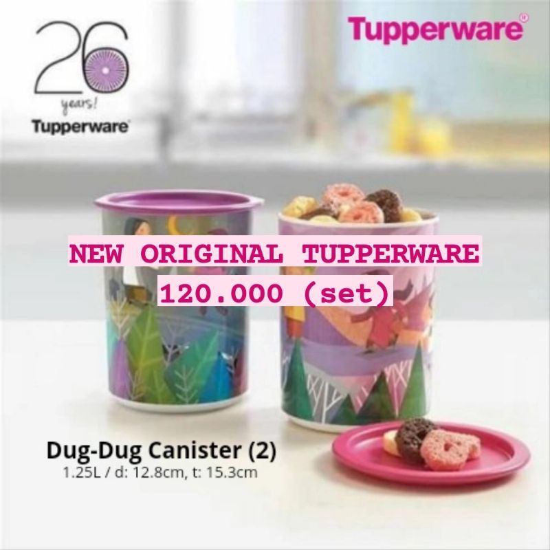 Dug Dug Canister NEW ORIGINAL TUPPERWARE