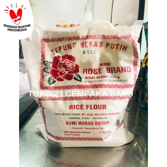 

Rose Brand Tepung Beras Putih 500 Gr |Rose Brand Rice Flour Murah 500G