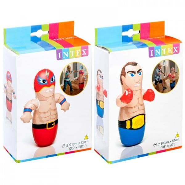 KC Baby - Tinju Sansak / Boneka Sansak/ 3D Bop Bag Inflatable Punching Boxing Bag Boxer or Wrestler