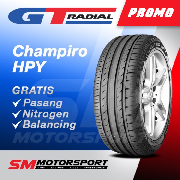 PROMO Ban Mobil GT Radial Champiro HPY 205 45 ZR17 R17 17