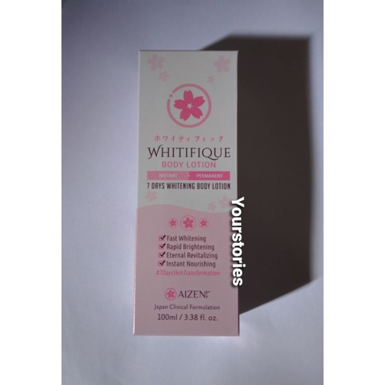 Aizen Whitifique Body Lotion 100ml