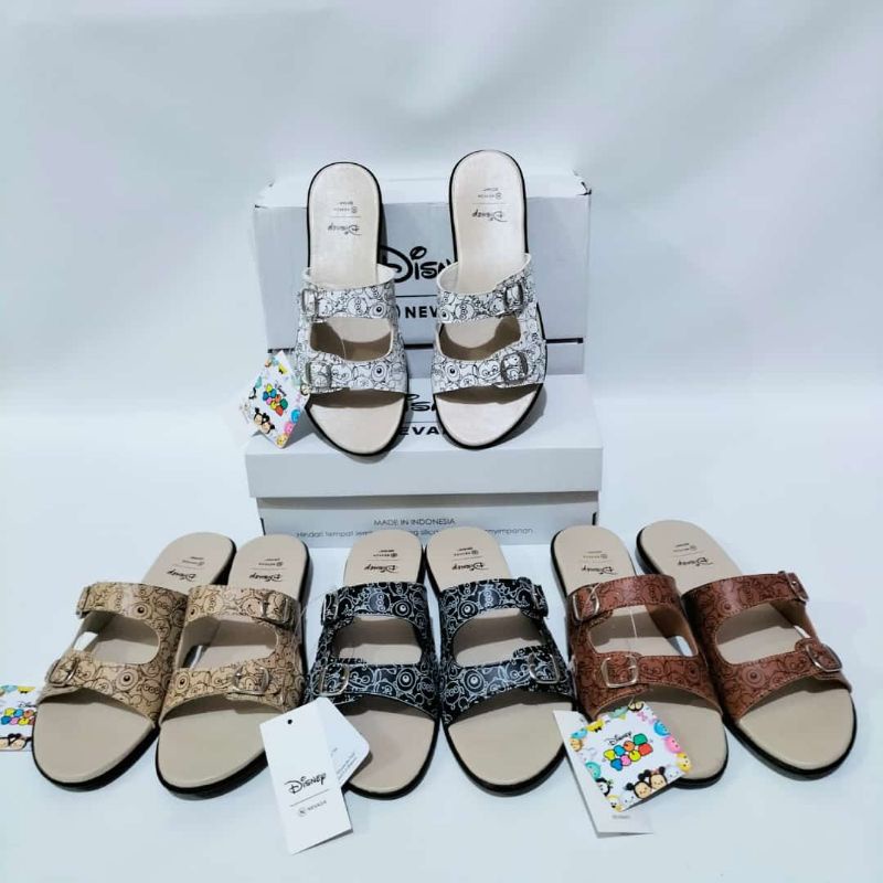 Sandal Wanita Disney Nevada Sendal Casual Cewek Cantik
