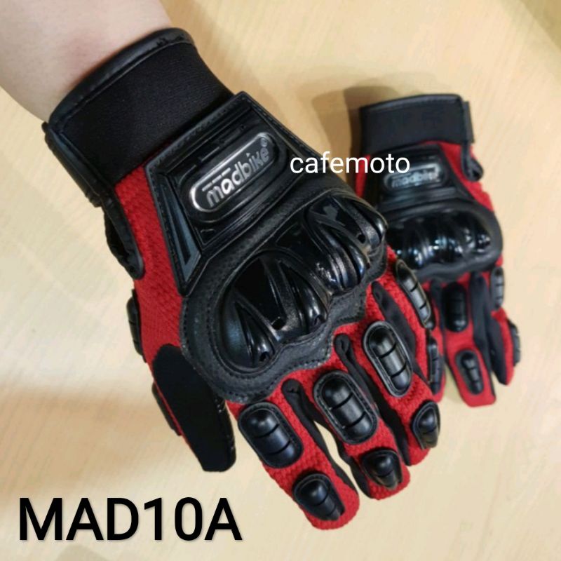 Sarung tangan Madbike Mad10A Full Finger Mad bike Mad10 Mad-10A