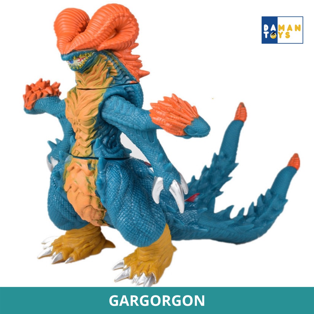 Gargorgon Action Figure Monster Ultraman Kaiju, Mainan Anak Laki Laki