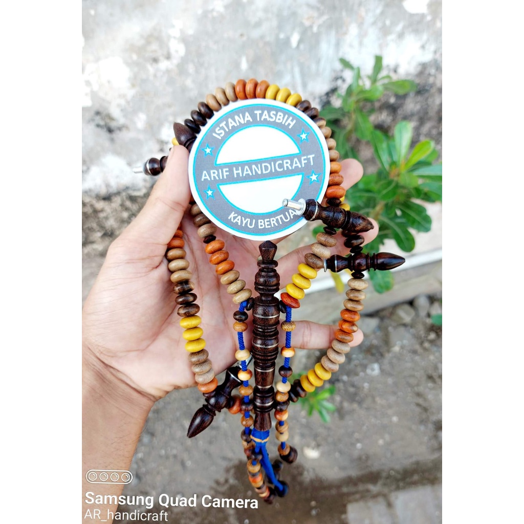 tasbih kombinasi kayu bertuah MODEL TIJANI