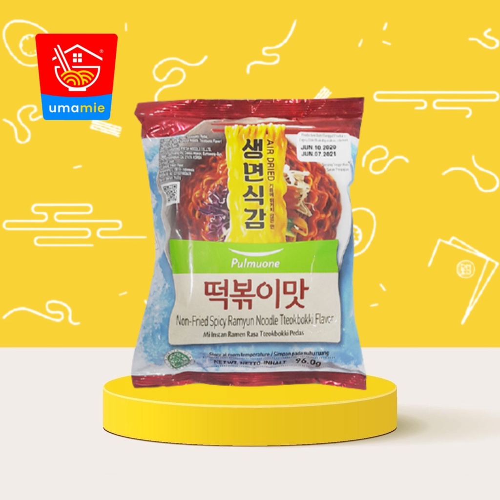 

Pulmuone Mie Tteobokki Pedas Mie Korea Halal 97gr