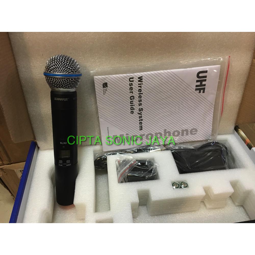 mikrofon mic shure slx 24 beta 58