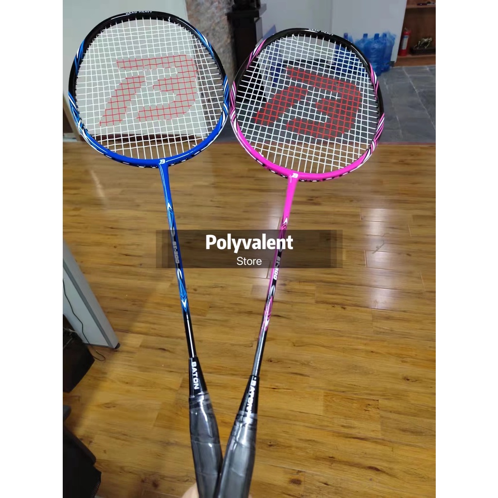 Raket badminton BATON impor isi 2raket bonus tas harga termurahh