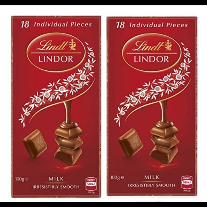 

LINDT LINDOR IRREDTIBLY SMOOTH 100 GR