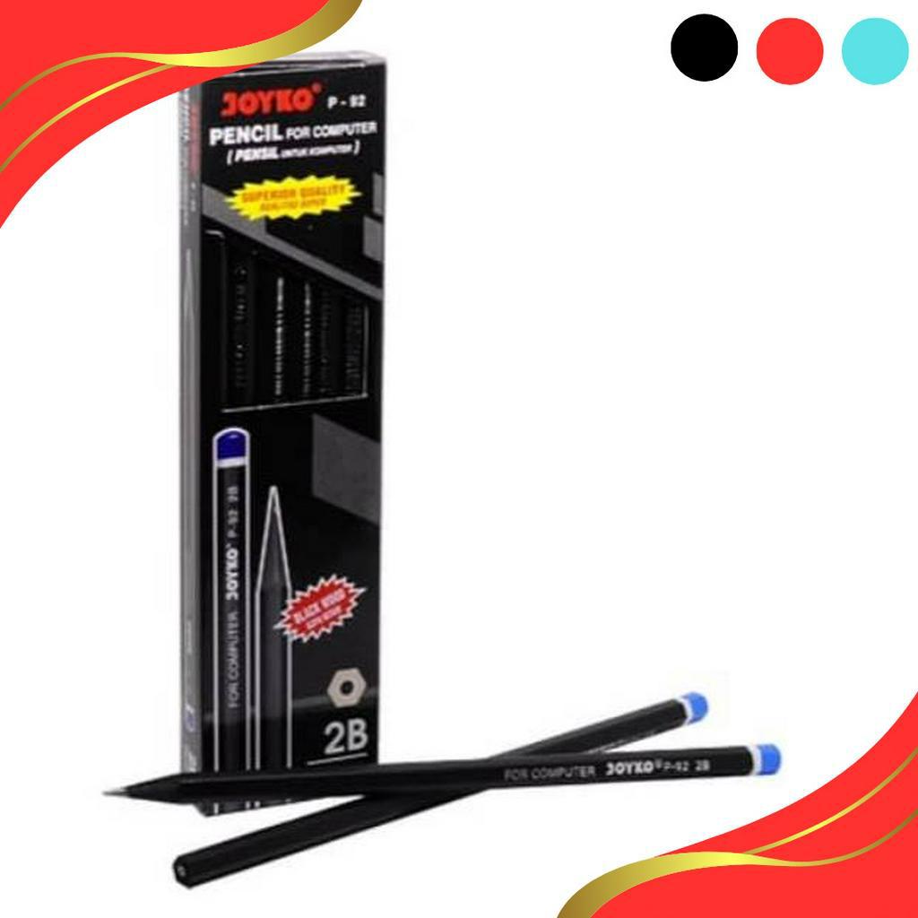 

PROMO TERBATAS Pensil 2B Joyko P92 Per Lusin