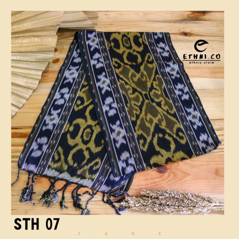 Syal Tenun Halus Selendang Motif Etnik-STH 07