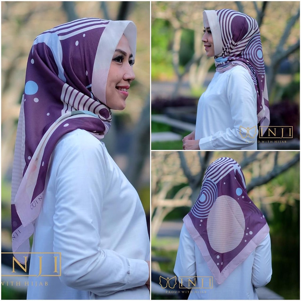 Kerudung inji scarf voal premium original