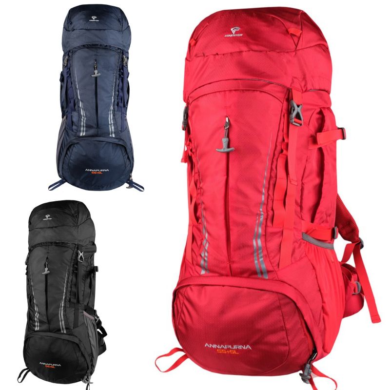 Anapurna Keril Tas Carrier Forester Annapurna 60L 90059 Rucksack 55L+5 Original
