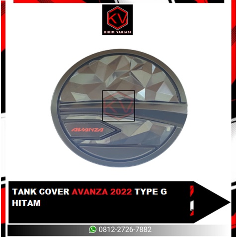 TANK COVER XENIA 2022 HITAM